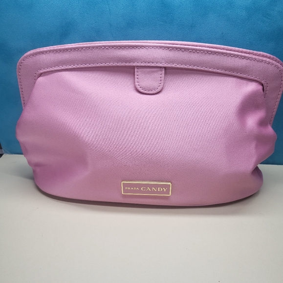 Prada Candy Pink Women's Makeup Bag - Picture 1 of 6